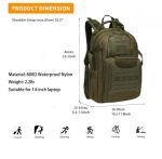 کوله پشتی تاکتیکال 45 لیتر دسته پاراکورد - Image 6