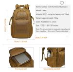 کوله پشتی تاکتیکال 45 لیتر دسته پاراکورد - Image 9