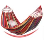 تخت آویز ننو کنفی چوبدار 2 نفره