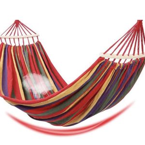 تخت آویز ننو کنفی چوبدار 2 نفره