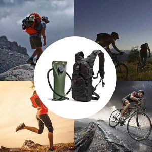 کوله تاکتیکال 15 لیتر با کمل بک 3 لیتری