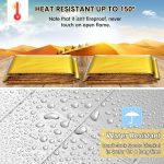 پتوی نجات دو طرفه طلائی نقره ای 11 - Image 3