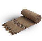 پتو مسافرتی پشمی افغان (پشم شتر) کد K214 - Image 10