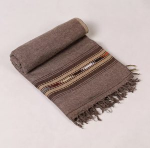 پتو مسافرتی پشمی افغان (پشم شتر) کد K214