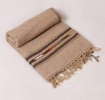 پتو مسافرتی پشمی افغان (پشم شتر) کد K214 - Image 6