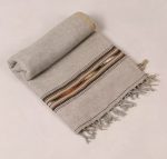 پتو مسافرتی پشمی افغان (پشم شتر) کد K214 - Image 5